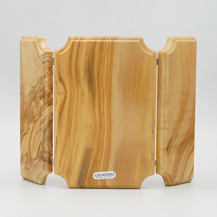 三联橄榄木苦路 圆形合金牌 镀银基督 救世主 镀银 .17x22.5cm Catholic religious art